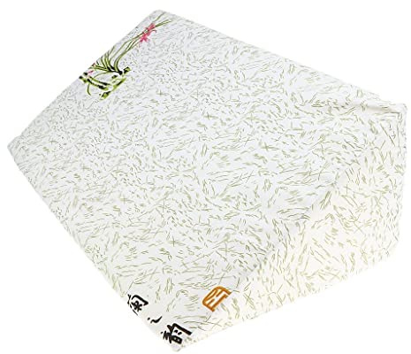 Cuscino a cuneo triangolare per il reflusso acido, supporto lombare, 49 x 28 x 12 cm, bianco, 49 x 28 x 12 cm, utile lavorazione