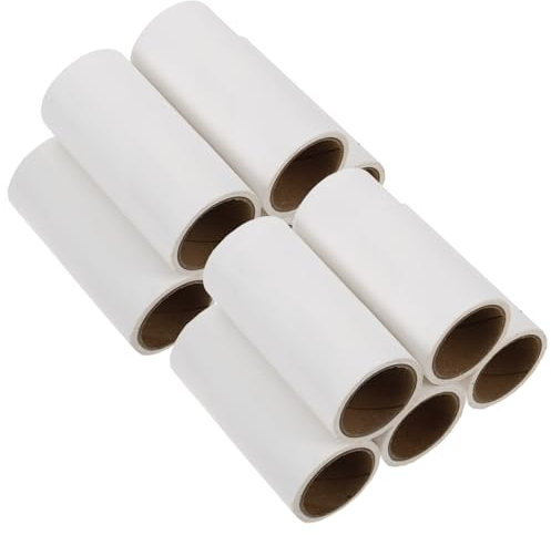 Happyyami Lint Roller Refill Pads 10pcs Pack 600 Extra Sticky Sheets Pet Hair Lint Roller Refills for Clothes Floor Carpet Dog Cat Hair Remover Household Use