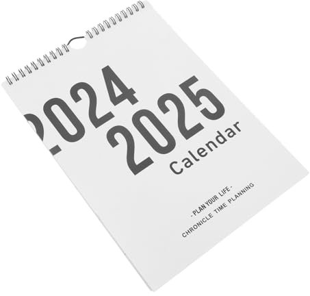 DIYEAH Großer Wandkalender Monatlicher Kalender Klares Papiermaterial Hängekalender Für Büroplanung