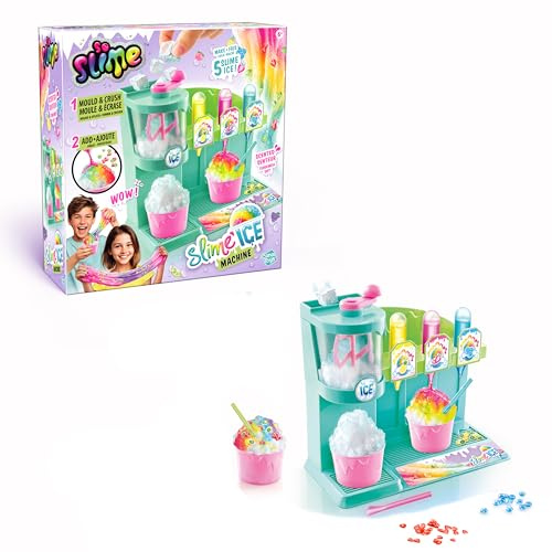 Canal Toys - So Slime - Máquina de Granizados de Slime Ice | Kit con 1 Máquina, 3 Tintes Perfumados, Accesorios y Decoraciones - Juguete Ideal para Regalo o Sorpresa