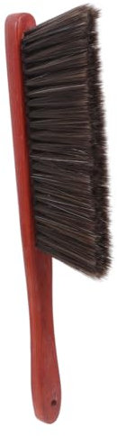 IWOWHERO Fireplace Cleaning Brush Soft Bristles for Furniture Whisk Broom Design Handle Dust Brush for Indoor Sweeping and Cleaning