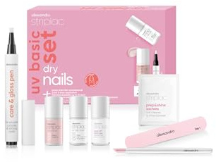 alessandro Striplac Uv Basic Set + Colour Dry Nails
