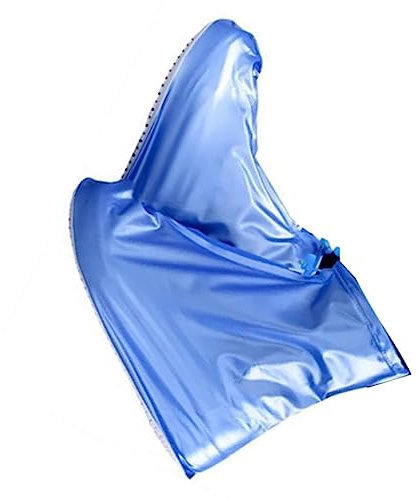 Generic Regnskoöverdrag i PVC, Halkskyddat överdrag, återanvändbart Tätningsskydd i Ett Stycke med Vattentät Design, Perfekt för Regniga Dagar, L (S)