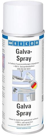 WEICON Galva spray| 400ml| imprimación anticorrosiva| protección anticorrosiva permanente| protección para metales