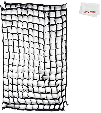 Softbox Grid Used for Square Softbox 60 x 90 cm for Godox 60 x 90 cm Umbrella Sofbox, for Bowen Mount 60 x 90 cm Softbox (Square 60 x 90 cm)