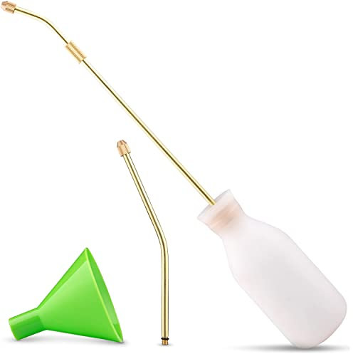 Bizzy One Mega Kit Bulb Duster (10 oz) — Vermin Control Powder Duster — Diatomaceous Earth Bulb Duster with a Powder Applicator — Eco-Safe Garden Sprayer Bulb for Indoor and Outdoor Crawler Treatment