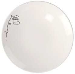 Villeroy & Boch - Statement Lines, Assiette Pour Le Petit-Déjeuner « Xmas » ⌀21 Cm, Porcelaine Premium, Blanc