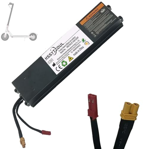 HSSYTZOUL Batteria Scooter Elettrico 36V 6AH/7.5AH/7.8AH/8.7AH Impermeabile Scooter Batteria Packs Parti di Ricambio per Scooter Elettrici Batteria Incorporata del Monopattino