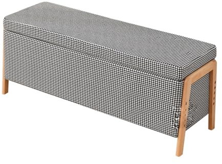 Sitzbank Polsterbank Gepolsterter Schuhwechselhocker, Haushaltsbank, lange Bank, Bekleidungsgeschäft, langes Brett, Sofa, Nachttischhocker, Schlafzimmer, Aufbewahrung, Aufbewahrungshocker Sitzhocker S