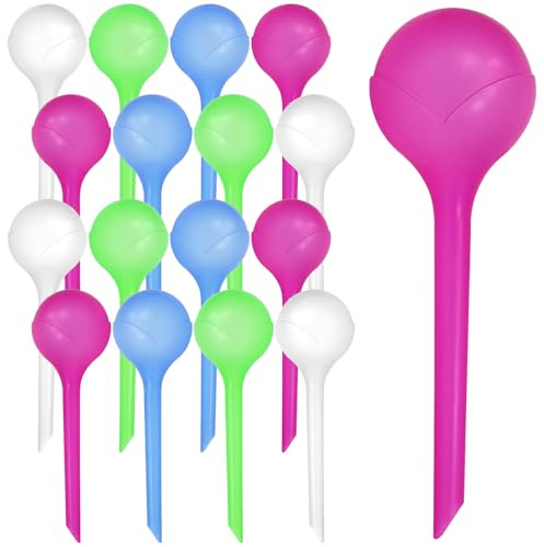 com-four® 16x Automatische Bewässerung für Zimmerpflanzen, Wasserspender | Bewässerungskugel zur Blumen Bewässerung - Hydrospikes