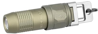 OLIGHT iUltra Keychain Light 80 Lumens EDC Rechargeable Mini Torch, Magnetic Base Lamp with Integrated USB-C Plug, High Performance Compact LED Flashlight for Daily Carry (Olive Green)