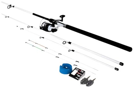 FISH-XPRO Ensemble Complet de Feeder Method 3.30m + Moulinet 3000 - Les passionnés de pêche apprécieront la durabilité et la précision