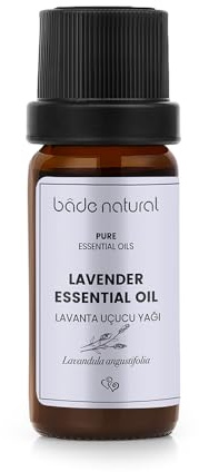 Bade Natural Lavendel Ätherisches Öl 1er Pack - Lavendel Öl Naturrein, Lavendelöl für Diffuser, gegen Kopfschmerzen und Stress