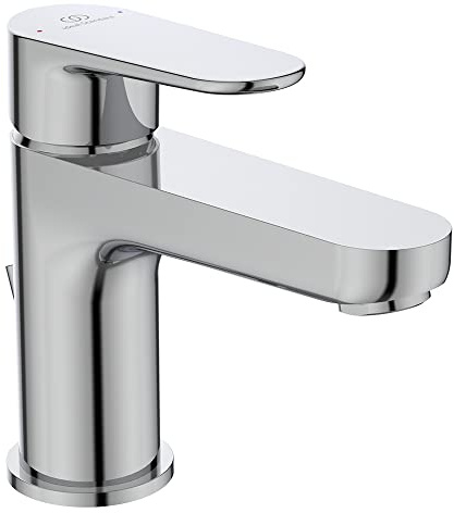 Ideal Standard Cerafine O Mini-Waschtischarmatur mit Ablaufgarnitur, BC723AA