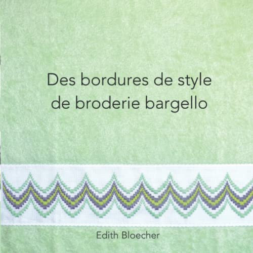 Des bordures de style de broderie bargello