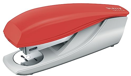 Leitz Häftapparat, 30 Ark, Inkluderar Häftklamrar, Integrerad Klammerborttagare, 100% Återvinningsbar, Miljövänlig, NeXXt Recycle-kollektionen, Röd, 56040025