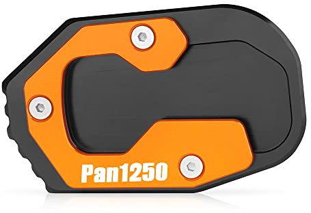 TREONK Motorrad Seitenständer Unterlage Ständerunterlage Seitenständer-Auflagevergrößerung für PAN AMERICA 1250 1250S 2021 2022 2023