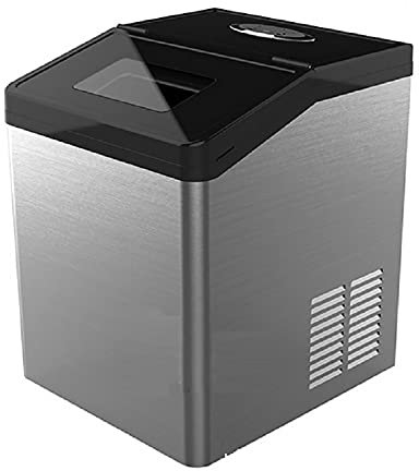 Macchina per il ghiaccio Macchina per il ghiaccio Macchina per il tè al latte commerciale Piccola macchina per il ghiaccio in acciaio inossidabile Macchina per cubetti di ghiaccio automatica per uso