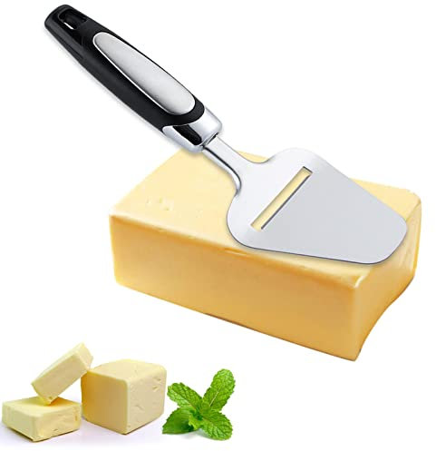 Cortadora De Pala Para Queso - Cortadora De Queso De Acero Inoxidable | Cortadora De Queso De Metal De 90 G, Tabla De Queso Cómoda De Usar Con Cortador De Alambre, Cortadora De Queso Multifunción, Cor