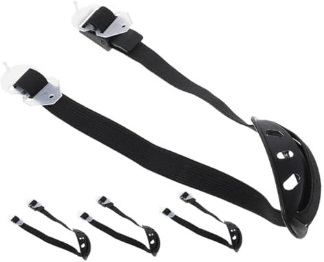 Housoutil 4pcs Adjustable Helmet Chin Straps Replacement Chin Belt for Hard Hat Construction Safety Use