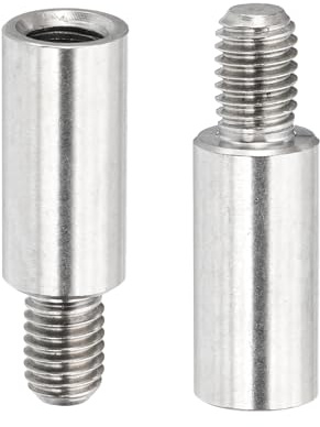 PATIKIL 2 Pezzi Distanziatori Di Prolunga M8x25+12mm In Acciaio Inox, Adattatori Filettati Maschio Femmina Per PCB, Quadcopter Drone, Computer E Circuit Board Kit Assortito