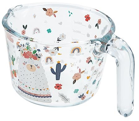 Gatuida Taza De Taza Dibujos Animados Para Cocina Vaso Medidor De Repostería Para Leche Caliente y