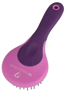 Hy Equestrian Pro Groom Mane & Tail Brush - Purple/Pink
