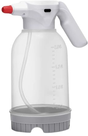 Irrigatore elettrico 2L Annaffiatoio automatico per piante Bottiglia spruzzata adatta per giardinaggio all'aperto con ugello regolabile nebulizzazione fine spruzzata elettrica per giardino domestico