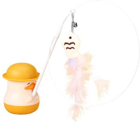 Jouets pour Chats - Teaser à Mouvement Roulant à Double Mode, Boule de Plaisir Interactive Libre-Jeu, animateur Automatique Intelligent pour Animaux, Accessoire de Jeux d'inseg