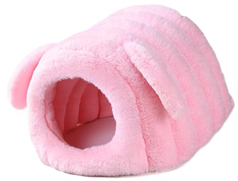 Baoblaze Cama para hámster, Refugio, escondite, hábitat para Mascotas pequeñas, enana, cobaya, Rosa