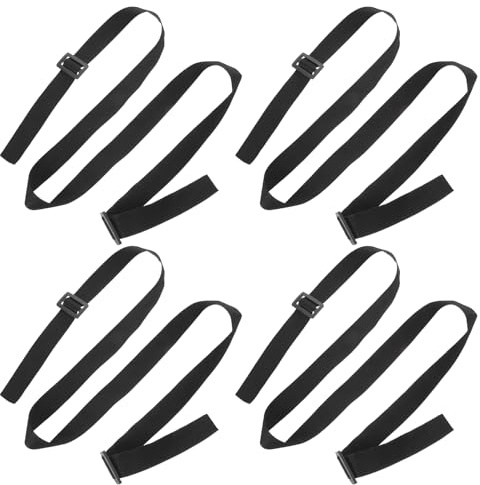 AKOOSY 4pcs Adjustable Shoulder Straps for Fertilizer and Fruit Picking Buckets, Replacement Garden Harvesting Straps for Farm, Park, and Lawn Berry Picking Baskets