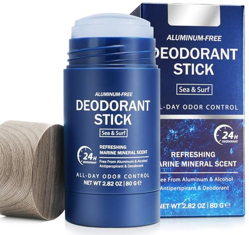 RlfJynxious Deodorant, deodorant för män, 80 ml, damdeodorant med 24 timmars skydd, långvarig doft i parfymkvalitet, skydd mot lukt, svettning och underarm våthet