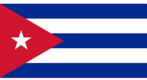 BANDIERA CUBA - DIM. 1 x 1,5 mt - 100% POLIESTERE