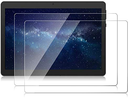 AKNICI 2-Stück 10,1 Zoll PanzerglasFolie Displayschutzfolie Kompatibel mit Tablet TOSCiDO/PADGENE/DRAGON TOUCH/TYD/Qimaoo/Yuntab/Victbing/ZONKO/ACEPAD/YELLYOUTH/HOPLAZA/Lectrus/YOTOPT/LNMBBS/KuBi/FiGE