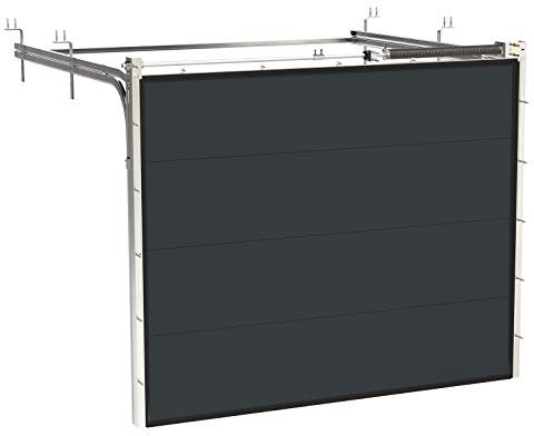 HORI® Garagentor mit Antrieb & Handsender – Gedämmtes Sektionaltor für hohe Energieeffizienz, Sicherheit, Langlebigkeit & einfachen Komfort. I I Größe 2500 mm x 2000 mm