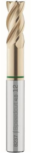 Schaftfräser WN TypN Speedcut 4.0 Uni HPC D.20mm L.124mm Schaft HA VHM TWINDUR