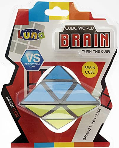 Luna Zauberpyramide Brain Pyraminx Dreieck 2x2 Geduldspiel Strategiespiel +7J