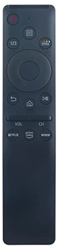New RM-L1593 Universal Remote Control Compatible with Samsung TV LED QLED UHD SUHD HDR LCD Frame Curved HDTV 4K 8K 3D Smart TVs with Shortcut App Buttons for Netflix, Prime Video, WWW