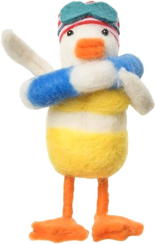 Strandente aus Filz mit Floatie