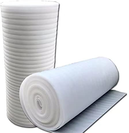 HARICSET Aislante Acustico Suelo Base para Suelos de Parquet 2 mm de Espesor con Barrera de Vapor de Espuma y Aluminio,para Suelos Laminados y de Parqué(Size:1 * 20m)