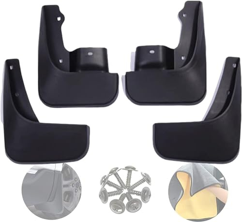 4 Pezzi Auto Paraspruzzi per Suzuki Jimny 2005-2018, Paraschizzi Fender Anteriore Posteriore Auto Accessori Decorativi Accessori Auto