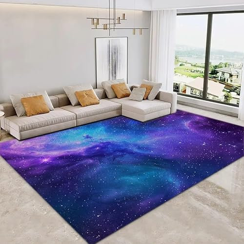 Exquisite Wohnzimmerteppiche, American-Football-Feld, Grün, 80 x 150 cm, maschinenwaschbar, Flächenteppiche für Küche, Schlafzimmer, Zuhause, Ess- und Wohnzimmer, kinder- und haustierfreundlicher Tepp