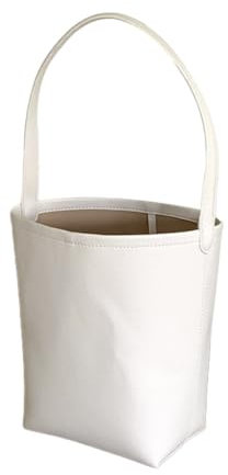 YENVWG Beuteltasche aus Polyurethan, einfarbig, Schultertasche für Damen, Reisen, Freizeit, Handtasche, Schwarz/Schlammfarbe/Silber/Gelb, beige