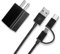 Caricabatterie di ricambio da 5 V per tutti gli Amazons Kindle Fire HD 6 7 8 10, Paperwhite, Galaxy, tablet e-reader per bambini, micro USB tipo C, cavo di ricarica 2 in 1