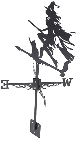 UKCOCO Girouette Extérieure Décorative pour Halloween Indicateur De Direction Vent pour Jardin Et Terrasse