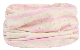 Sterntaler Schlauchschal geringelt – Unisex Kinder Schlupfschal aus weichem Melange-Jersey mit bunten Pünktchen, elastisch und pflegeleicht
