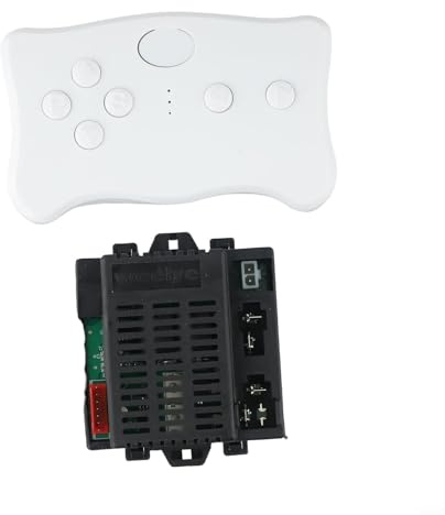 WEELYE RX23 12V 2.4G Telecomando e ricevitore per bambini veicoli elettrici giocattoli di ricambio per bambini auto elettrica parti veicolo ricambio controller di ricambio (RX23 set completo)