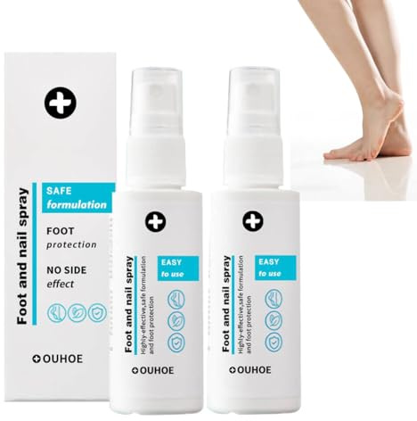 Spray Para Pies Y Uñas,2Pcs Spray Para Hongos En Las Uñas, Productos Para El Cuidado De Los Pies, Suero Para Crecimiento Y Fuerza, Para Hombres Y Mujeres, 30ml