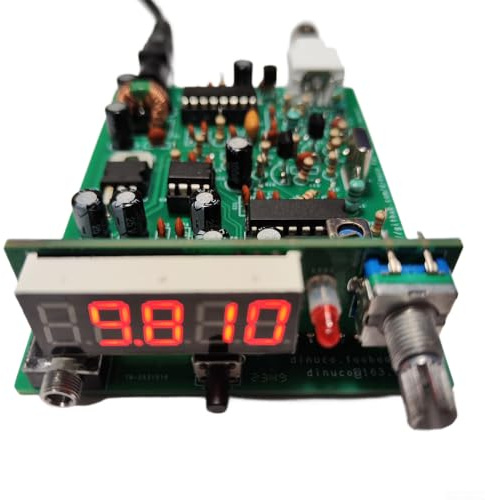 R10 PLL Kit récepteur radio AM à ondes courtes avec filtre de fréquence intermédiaire 10,7 MHz et amplification audio pour signaux 3-23 MHz