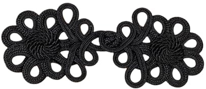 WNXGNHO Cortina de nudos chinos para coser botones con cierre de ranas y botón tradicional Cheongsam hecho a mano, con cierre de ranas, hecha a mano